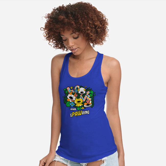 Love And Spawring-Womens-Racerback-Tank-krisren28