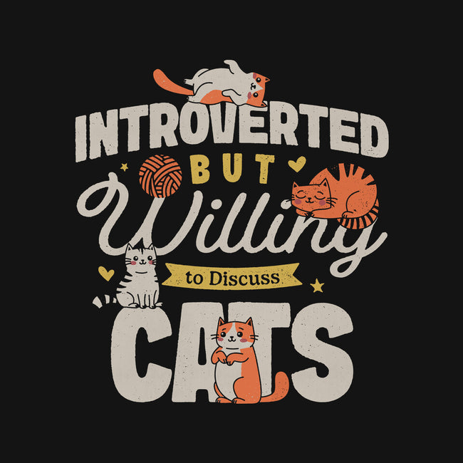 Willing To Discuss Cats-None-Stretched-Canvas-Herk Up Tees