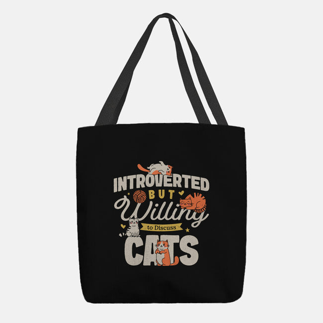 Willing To Discuss Cats-None-Basic Tote-Bag-Herk Up Tees