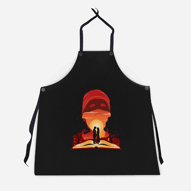 Dread Love-Unisex-Kitchen-Apron-retrodivision