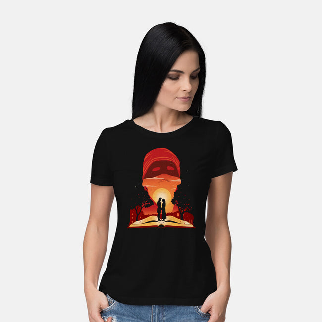 Dread Love-Womens-Basic-Tee-retrodivision