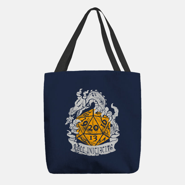 The Roll Initiative-None-Basic Tote-Bag-FunkVampire