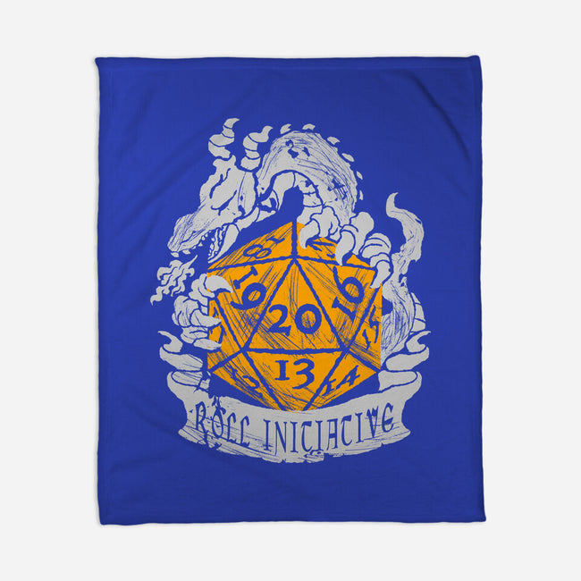 The Roll Initiative-None-Fleece-Blanket-FunkVampire