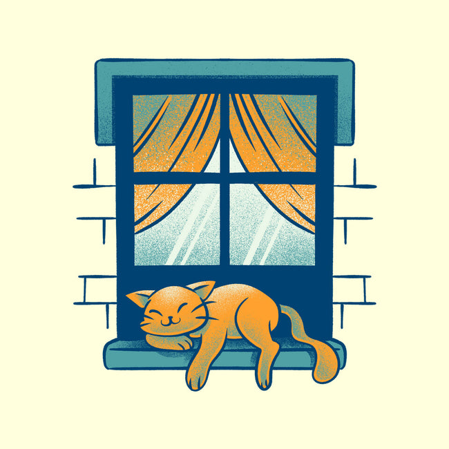 Relax On Window-None-Glossy-Sticker-FunkVampire