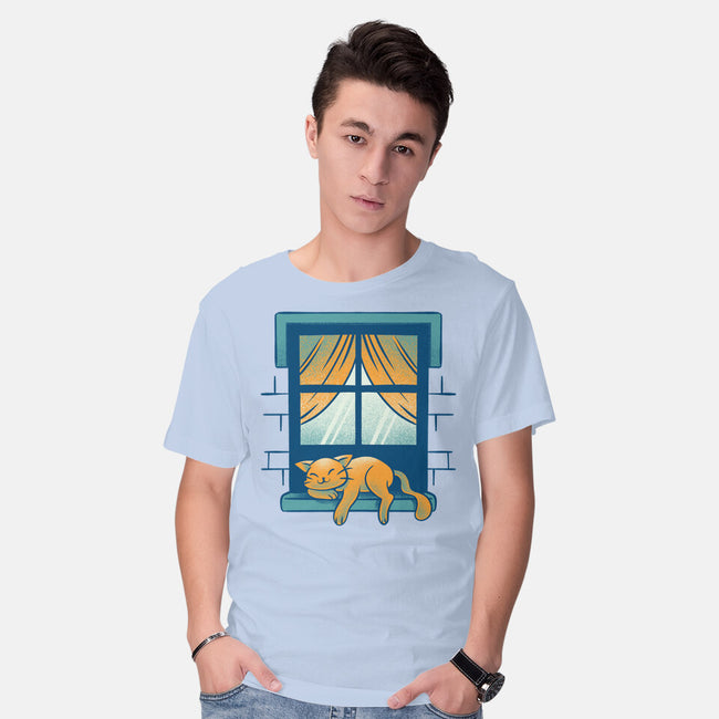 Relax On Window-Mens-Basic-Tee-FunkVampire