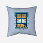 Relax On Window-None-Removable Cover w Insert-Throw Pillow-FunkVampire