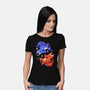 Fire And Water Dragons-Womens-Basic-Tee-FunkVampire