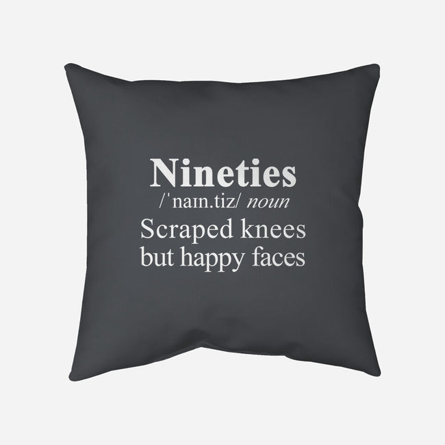 Definition Of Childhood-None-Removable Cover w Insert-Throw Pillow-NMdesign