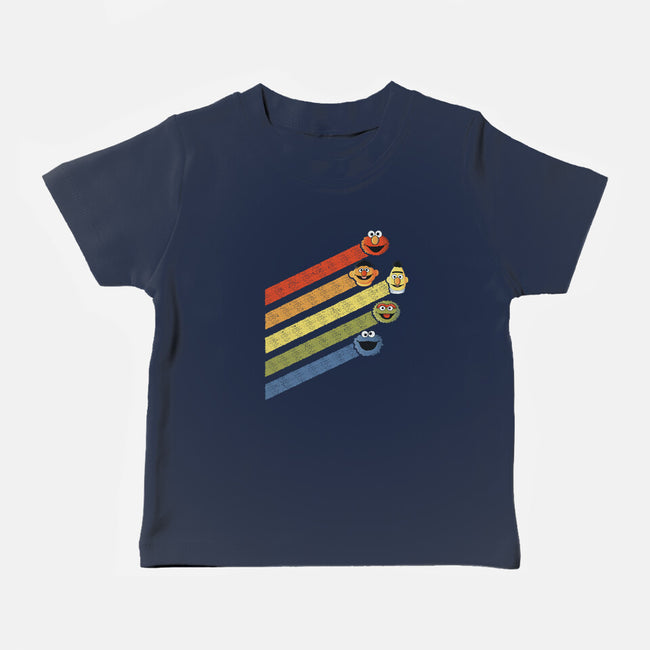 Retro Sesame-Baby-Basic-Tee-NMdesign