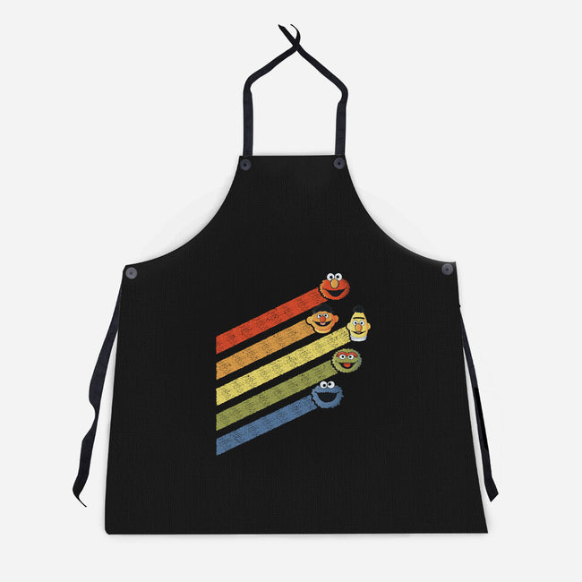 Retro Sesame-Unisex-Kitchen-Apron-NMdesign