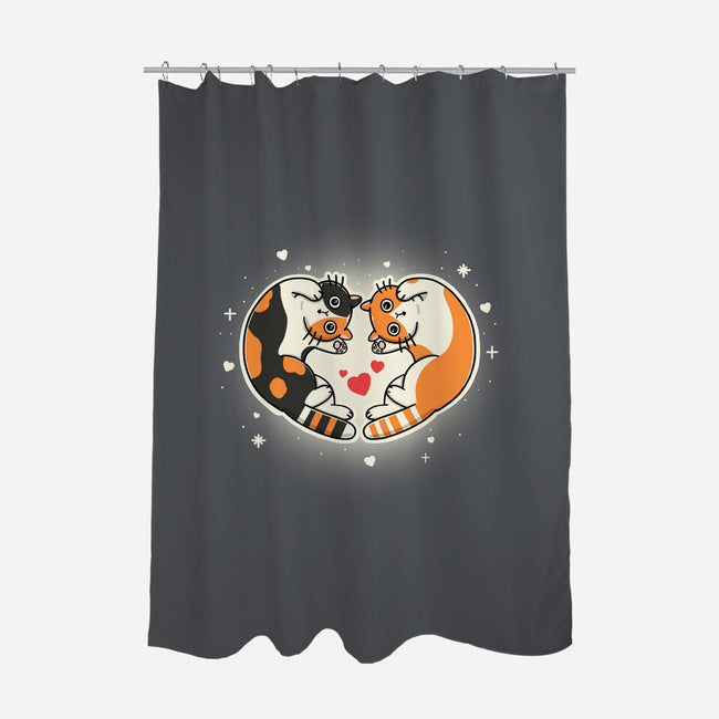 The Meow Lovers-None-Polyester-Shower Curtain-Freecheese