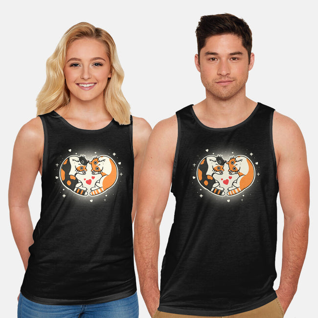 The Meow Lovers-Unisex-Basic-Tank-Freecheese