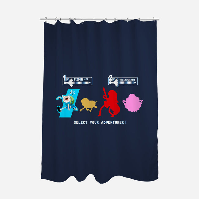 Select Your Adventurer-None-Polyester-Shower Curtain-demonigote