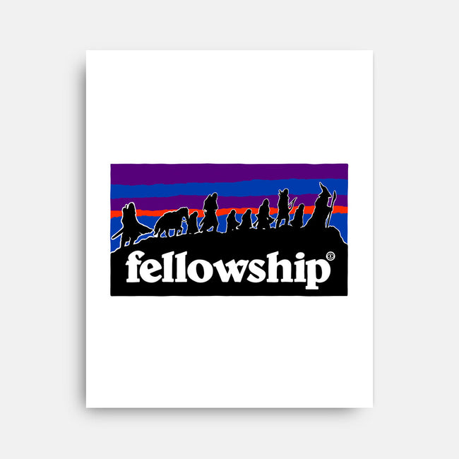 The Fellowship Badge-None-Stretched-Canvas-momma_gorilla