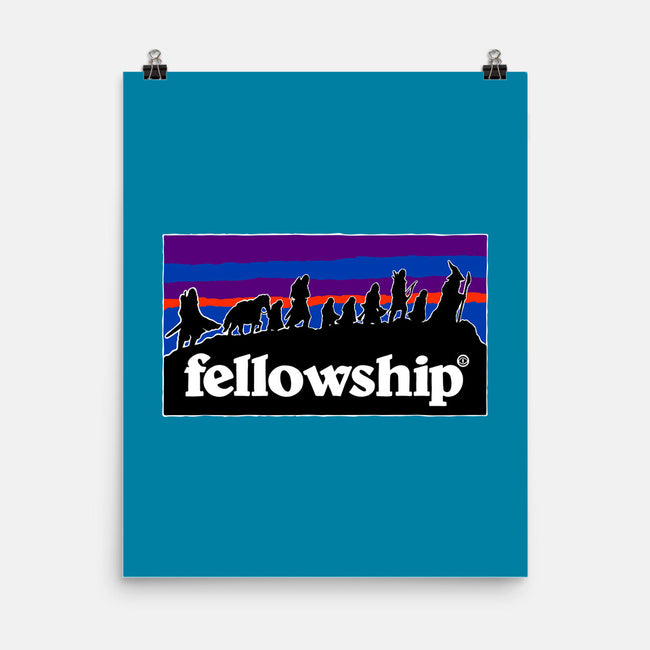 The Fellowship Badge-None-Matte-Poster-momma_gorilla