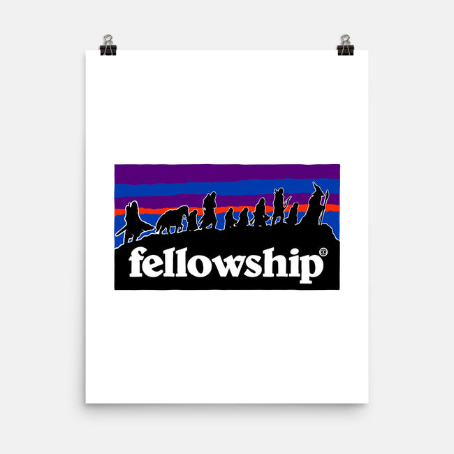 The Fellowship Badge-None-Matte-Poster-momma_gorilla