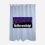 The Fellowship Badge-None-Polyester-Shower Curtain-momma_gorilla