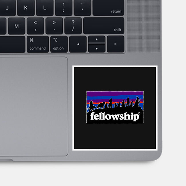 The Fellowship Badge-None-Glossy-Sticker-momma_gorilla