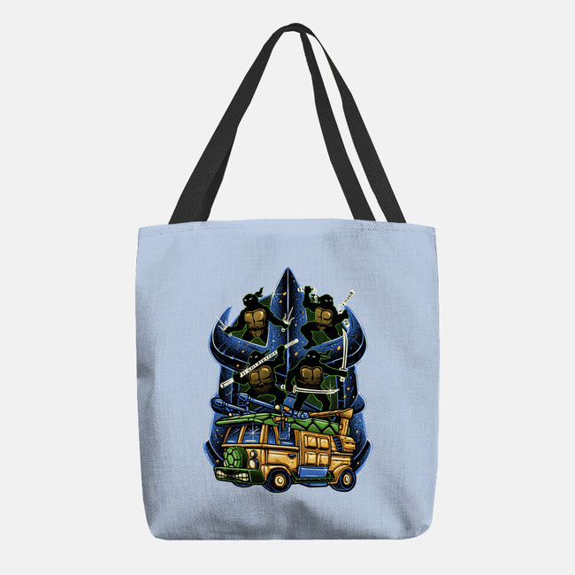 Half Shell Heroes-None-Basic Tote-Bag-momma_gorilla