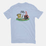 The Holy Grail Under The Sea-Womens-Basic-Tee-zascanauta