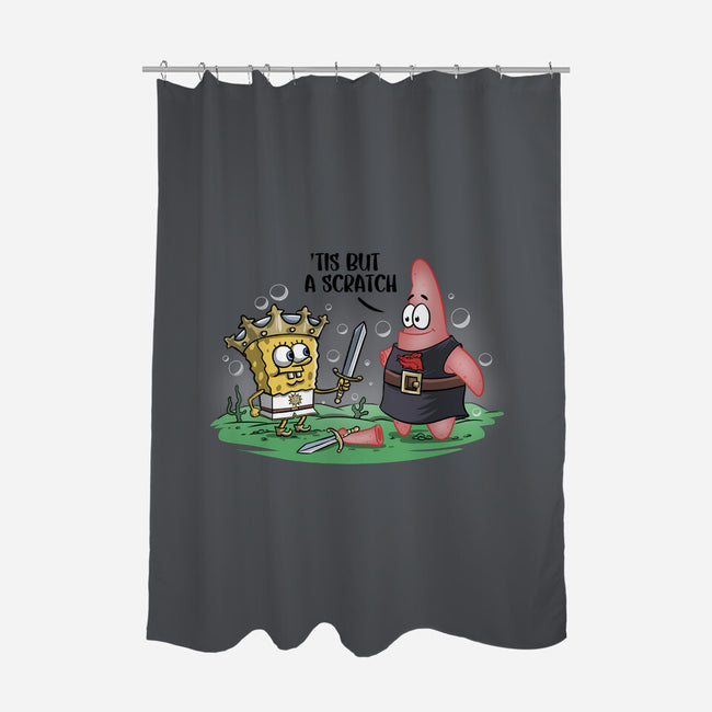 The Holy Grail Under The Sea-None-Polyester-Shower Curtain-zascanauta