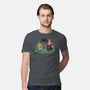 The Holy Grail Under The Sea-Mens-Premium-Tee-zascanauta