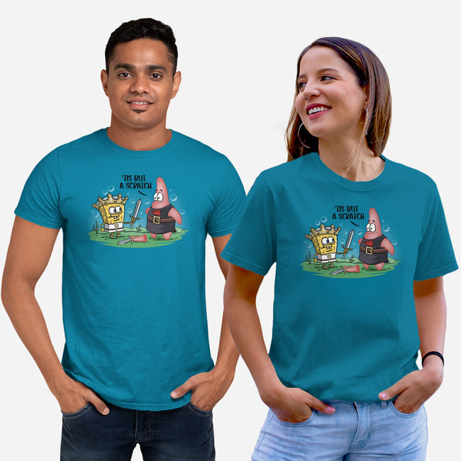 The Holy Grail Under The Sea-Unisex-Basic-Tee-zascanauta