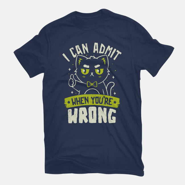 I Can Admit When You're Wrong-Youth-Basic-Tee-koalastudio