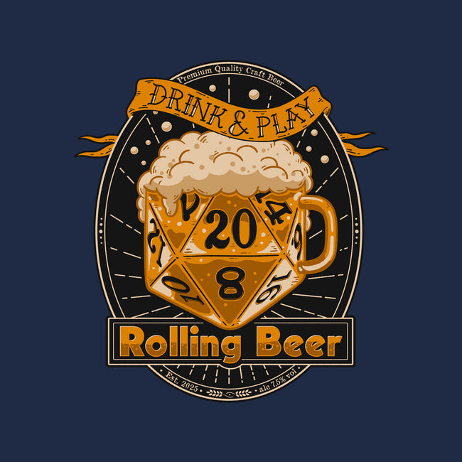 Rolling Beer-None-Removable Cover w Insert-Throw Pillow-Getsousa!