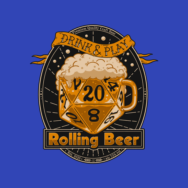 Rolling Beer-None-Removable Cover w Insert-Throw Pillow-Getsousa!