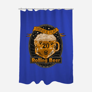 Rolling Beer-None-Polyester-Shower Curtain-Getsousa!