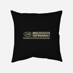 The Work Is Mysterious And Important-None-Removable Cover w Insert-Throw Pillow-kg07