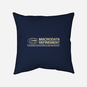 The Work Is Mysterious And Important-None-Removable Cover w Insert-Throw Pillow-kg07