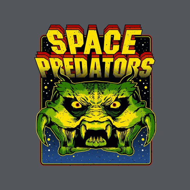 Space Predator-None-Stretched-Canvas-demonigote