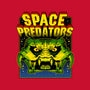 Space Predator-None-Removable Cover w Insert-Throw Pillow-demonigote