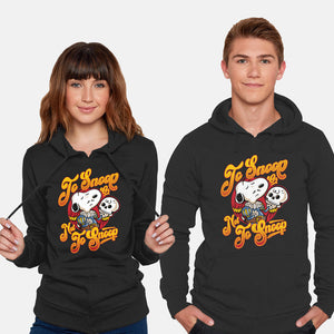 To Snoop Or Not-Unisex-Pullover-Sweatshirt-demonigote