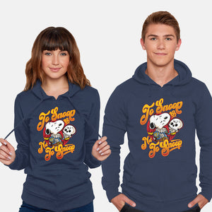 To Snoop Or Not-Unisex-Pullover-Sweatshirt-demonigote