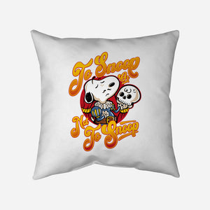 To Snoop Or Not-None-Removable Cover w Insert-Throw Pillow-demonigote