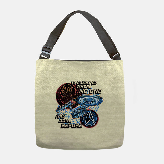 To The Stars And Back-None-Adjustable Tote-Bag-momma_gorilla