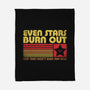 Burnout Star Vintage-None-Fleece-Blanket-Studio Mootant