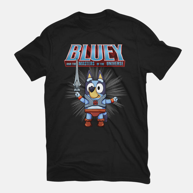 Bluey And The Masters Of The Universe-Mens-Premium-Tee-JamesQJO