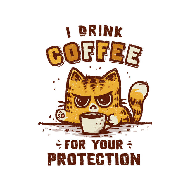 I Drink Coffee To Protect You-Womens-Racerback-Tank-kg07