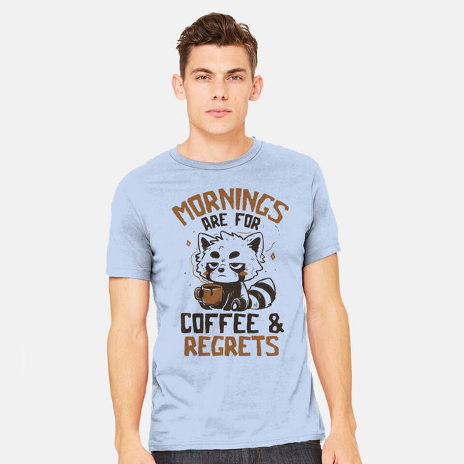 Coffee And Regrets-Mens-Heavyweight-Tee-koalastudio