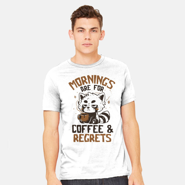 Coffee And Regrets-Mens-Heavyweight-Tee-koalastudio