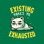 Existing Makes Me Exhausted-Mens-Heavyweight-Tee-koalastudio