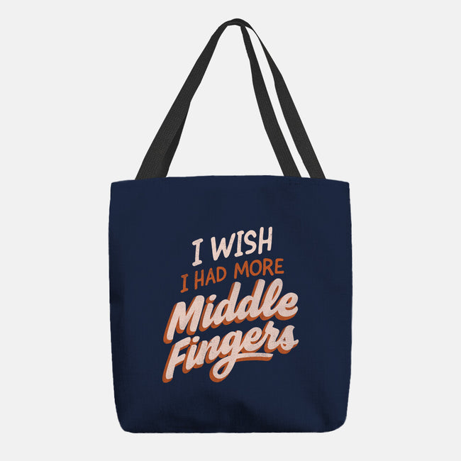 Middle Fingers-None-Basic Tote-Bag-koalastudio