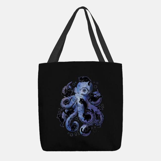 Octopurr-None-Basic Tote-Bag-eduely