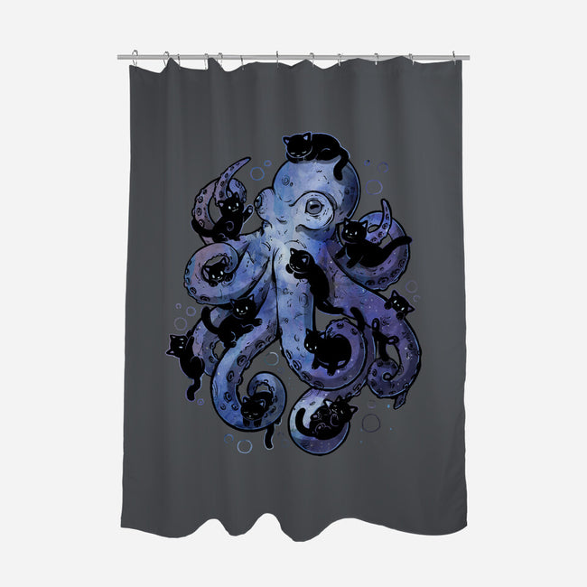 Octopurr-None-Polyester-Shower Curtain-eduely