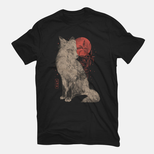 Bloomy Fox-Youth-Basic-Tee-eduely