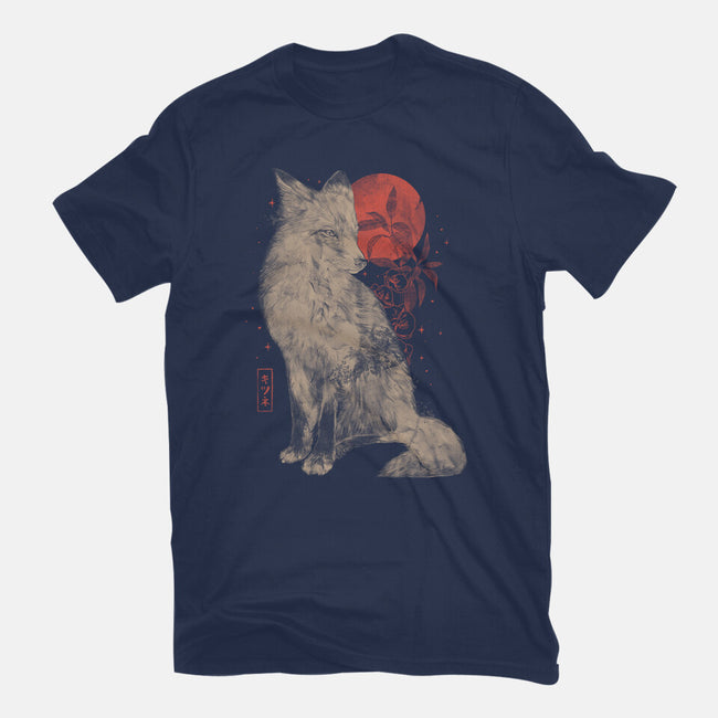 Bloomy Fox-Mens-Heavyweight-Tee-eduely